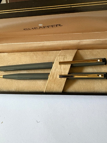 Sheaffer metal pen ballpoint - metal, &