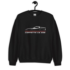 Premium Sweatshirt For Corvette C6 Z06 2006-2013 Car Owners Birthday Gift