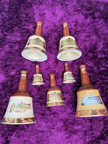 Wade bells whisky bottles - ,