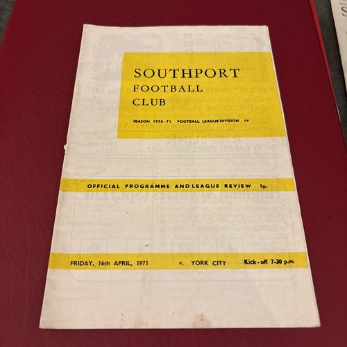 Southport york 1970 - v,