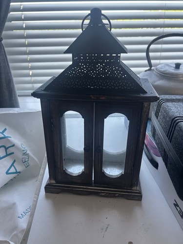 Wooden lantern decorative - wooden,