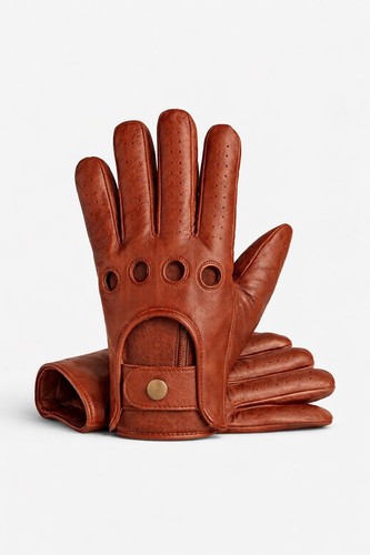 Car driving leather gloves - driving,