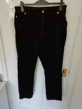 M&S Size 18 Long Black Velvet