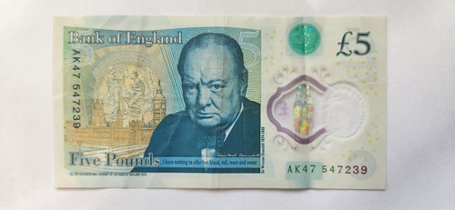 Ak47 polymer note - ak47, £5