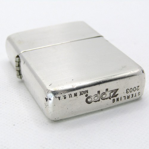 Sterling silver 925 zippo oil - sterling,