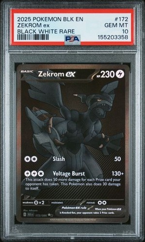 Zekrom 172 086 - 172/086, pokémon