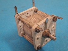 145pF + 145pF Differential Air Dielectric Capacitor ~ Medium size ~ Eddystone