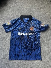 Retro Man United #7 Cantona 1992/93 Football Shirt