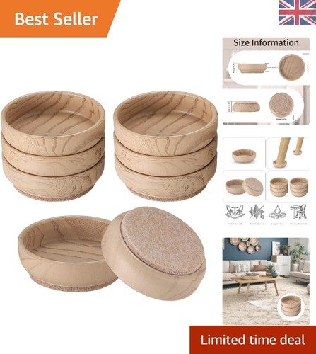 Durable non slip - felt, castor