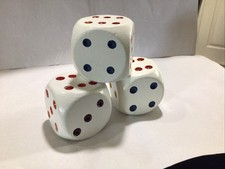 Giant Wooden Dice 6.5cm Square