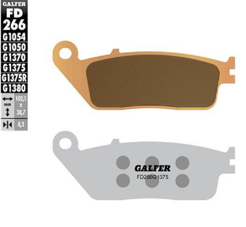 Galfer sintered brake pads for - galfer,