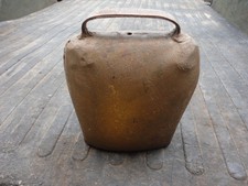 Antique COWBELL Large Hand