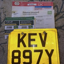 KEV 897Y PRIVATE REG Kevin Kev