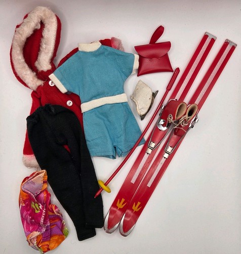 Ideal tammy doll skiing - tammy, /