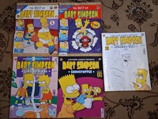 Bundle of 5 Simpsons Comics -