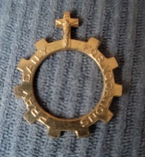 Gold Tone "Pray Daily for