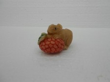 Mouse on Raspberry Ornament