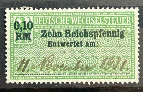 1931 german revenue stamp - revenue,