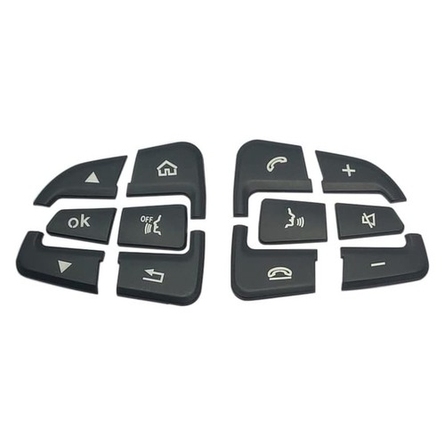 Steering wheel button black - wheel,