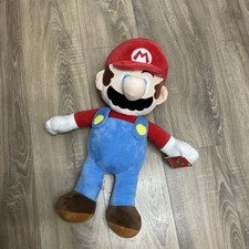 Genuine Nintendo Mario Super Mario Bros. Plush Toy Teddy Doll Large BNWT