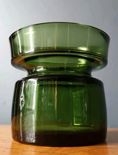 Vintage mcm danish green glass - vintage,
