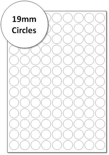 Removable sheets 177 - sheets, round