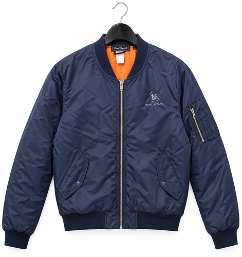 Regal apparel navy bomber - apparel,