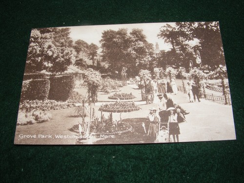 Vintage postcard weston super - vintage,