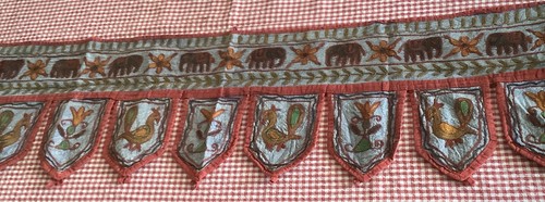 Indian toran embroidered - toran, door