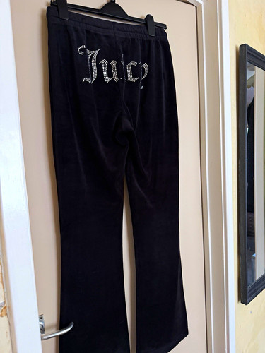 Juicy couture black velour - juicy,