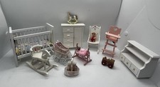 Dolls house furniture nursery