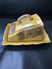 Antique French Faience Butter