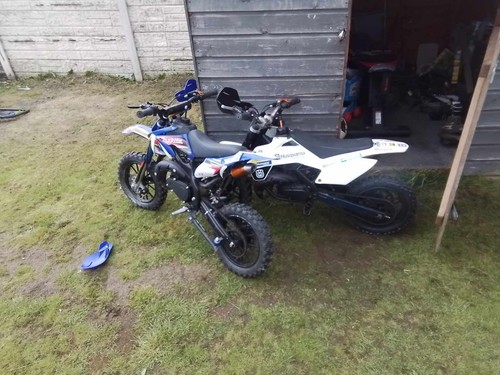 White blue 50cc mini - 2, &