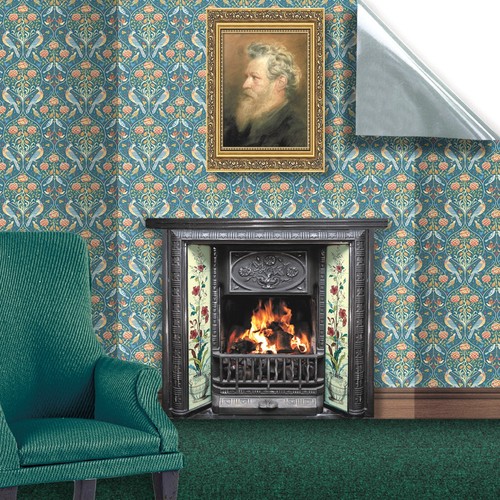 Dolls house wallpaper william - house, wallpaper:
