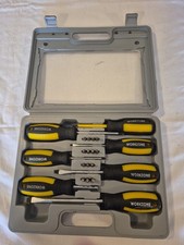 Workzone New Screwdriver Set  With Screw Drivers And Various Screw Driver Heads