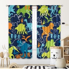 Cinbloo Boys Dinosaur Curtains
