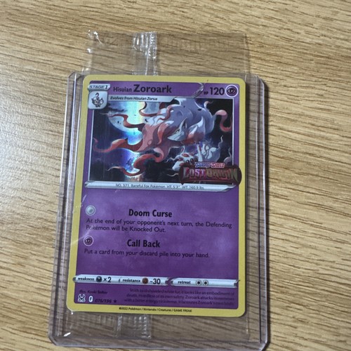 Hisuian zoroark 076 196 promo - hisuian,