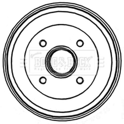 Brake drums for - 2x,
