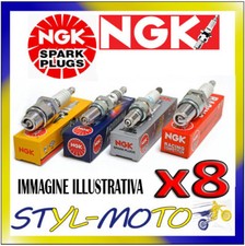 Kit 8 Spark Plugs NGK BPR6ES