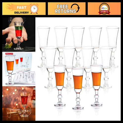 Elegant stemmed shot glasses - stemmed,