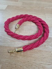 VIP Rope Barrier 1.5m [Red And Gold]