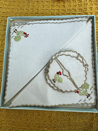 Vintage white linen - vintage,