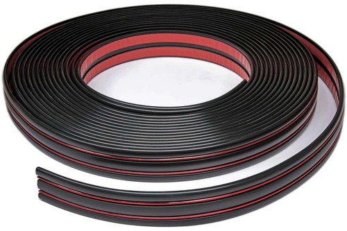 Trim 44mm wide black - wide, |