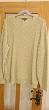 BNWOT Bon Marche 100% Cotton Ladies Jumper, Pale Green Size Large