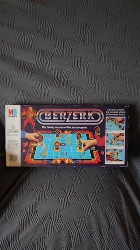 Vintage 1983 games berzerk - vintage,