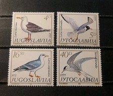Yugoslavia Stamps 1984 Birds. Complete Set.MNH 