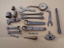 Vintage M20,M21 rigid   Spanners Wrench Motorcycle Tool Kit Tools