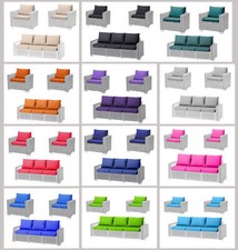 Replacement Rattan Furniture Sofa Cushion Seat Pads Water Resistant Fabric