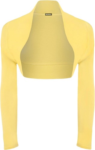Ladies long sleeve shrug - long,
