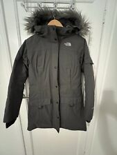 North Face Women’s Hyvent Goose Down Parka Coat Grey Size M